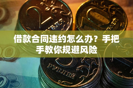 武汉借款合同违约怎么办？手把手教你规避风险