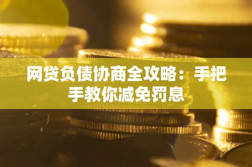 武汉网贷负债协商全攻略：手把手教你减免罚息
