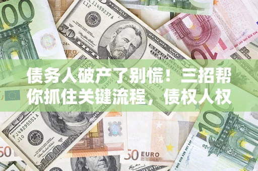 武汉债务人破产了别慌！三招帮你抓住关键流程，债权人权益不再缩水