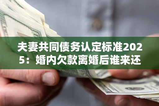 武汉夫妻共同债务认定标准2025：婚内欠款离婚后谁来还？