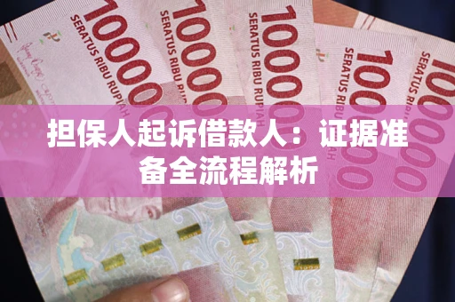 武汉担保人起诉借款人：证据准备全流程解析