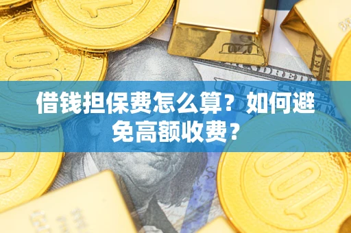 武汉借钱担保费怎么算？如何避免高额收费？