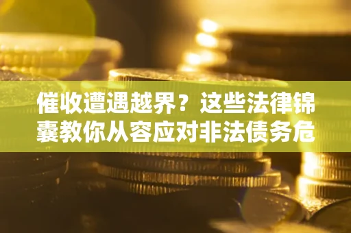 武汉催收遭遇越界？这些法律锦囊教你从容应对非法债务危机
