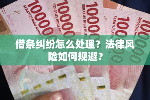 武汉借条纠纷怎么处理？法律风险如何规避？