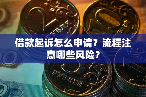 武汉借款起诉怎么申请？流程注意哪些风险？